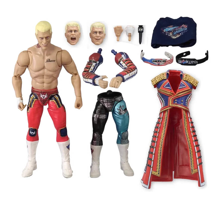 In Stock All Elite Wrestling AEW Cody Rhodes UNRIVALED Supreme 6 Inch
