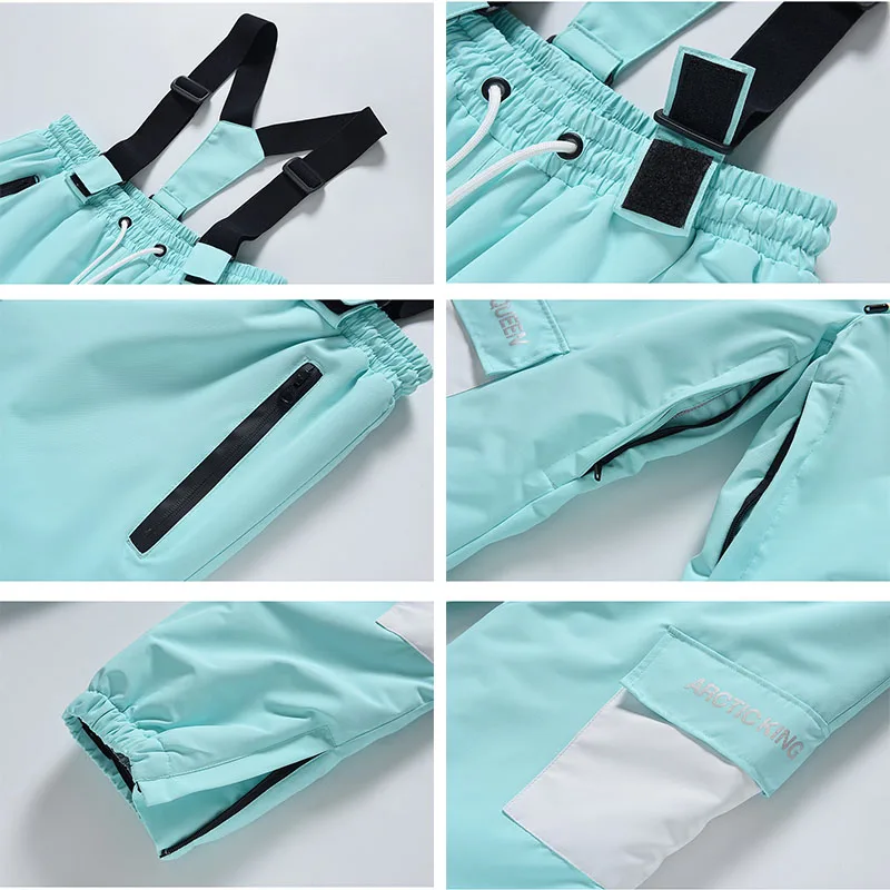 New Kids Ski Suit Children Windproof Waterproof Child Warm Snow Set Girls And Boy Winter Skiing And Snowboarding Set