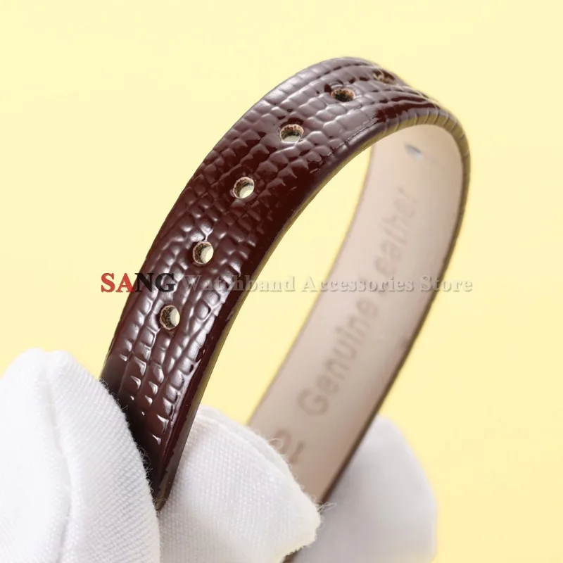 Premium Ultra-Thin Leather Watch Strap - High-Quality Waterproof Sport Band