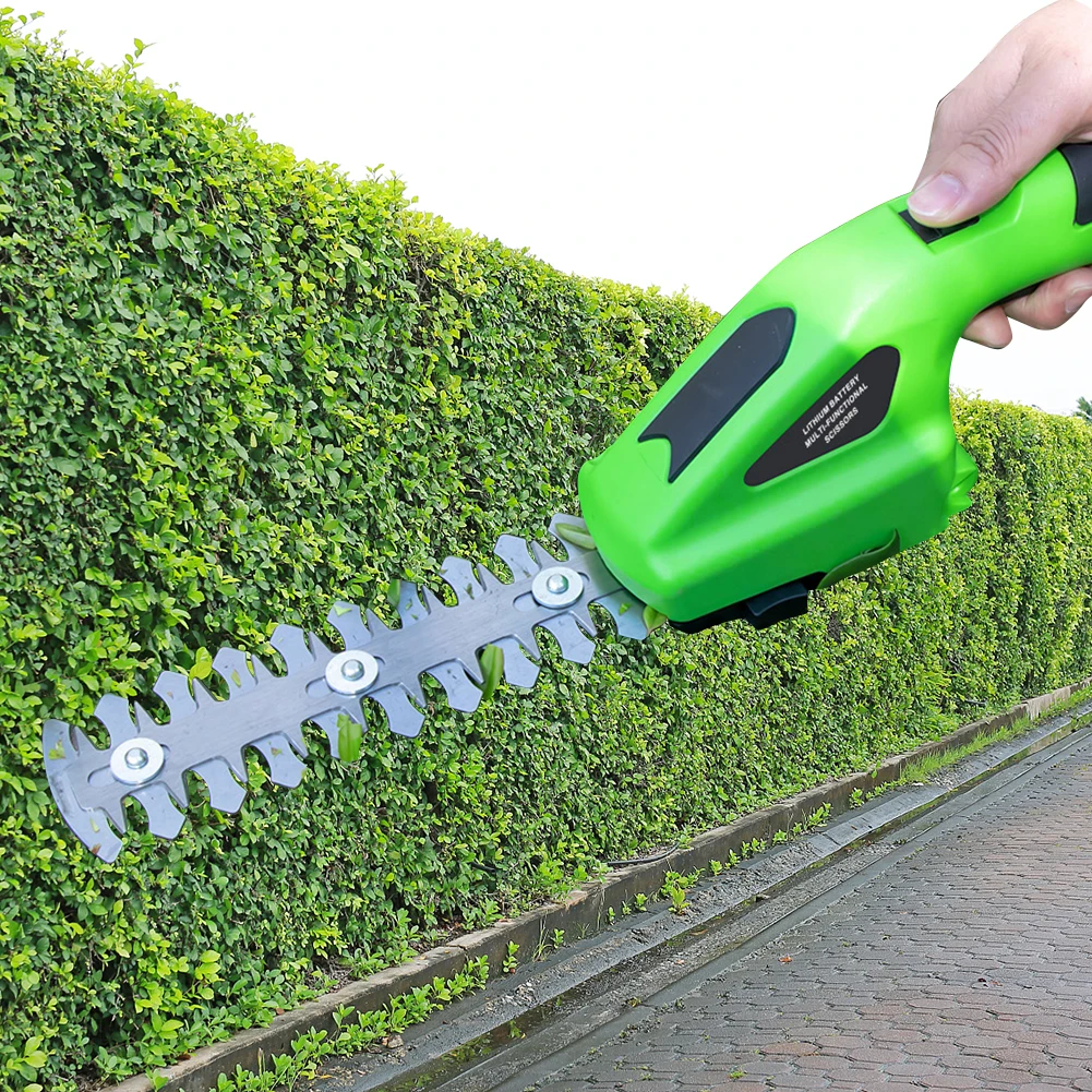 2 in 1 Cordless Electric Tree Trimmers Handheld Wireless Branch Cutter 3.6V 1300mAH USB Rechargeable for Lawn Yard Garden 3