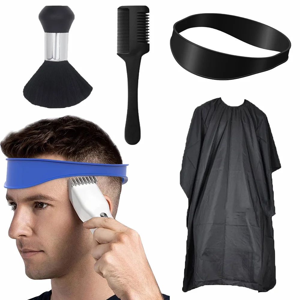 DIY-Haircuts-Band-Men-Hair-Trimming-Ruler-Neckline-Guide-Styler-Ruler ...