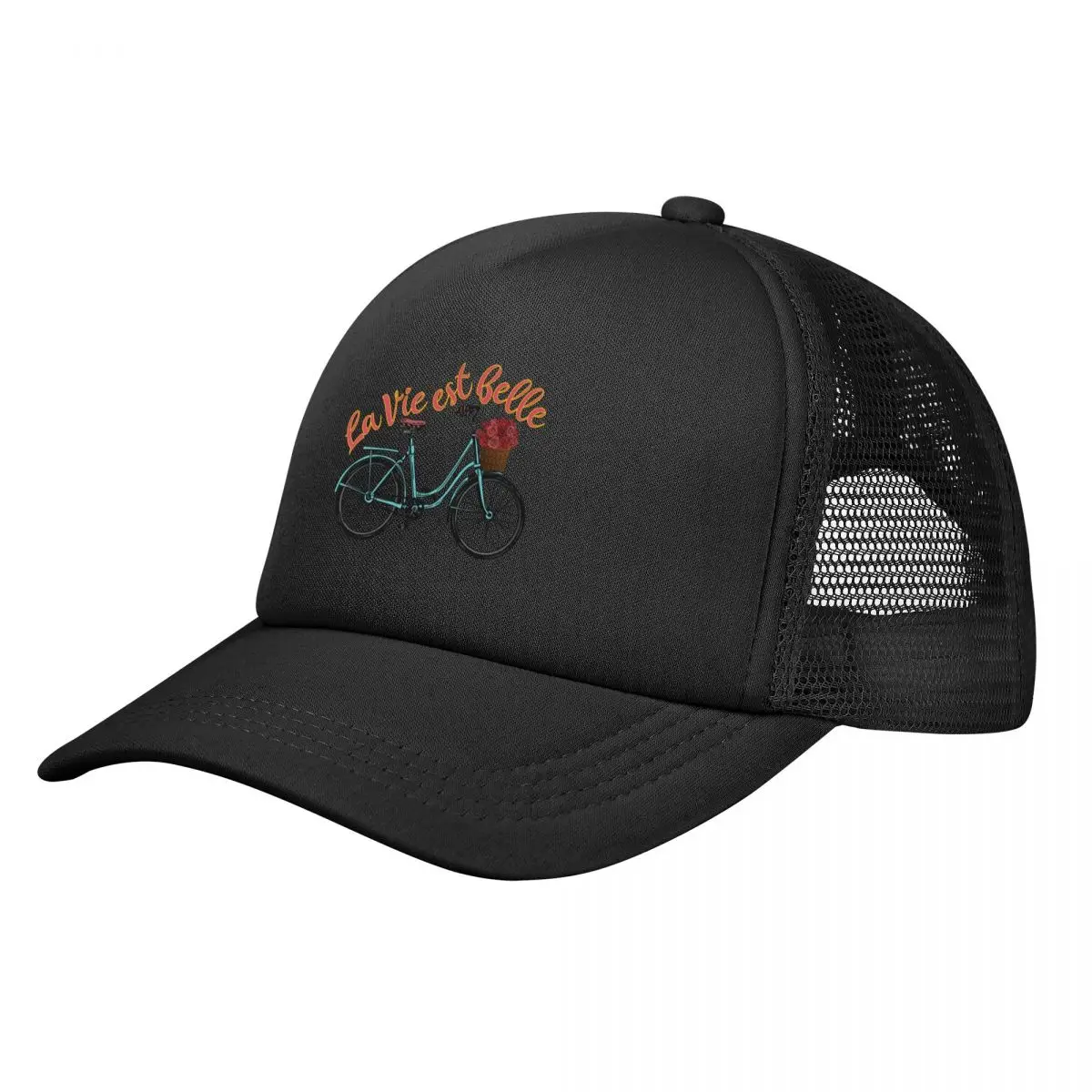 La Vie Est Belle-Berretto Da Baseball Da Bicicletta Francese Protezione Uv Cappello Solare Berretto Da Sole Ragazzo Donna