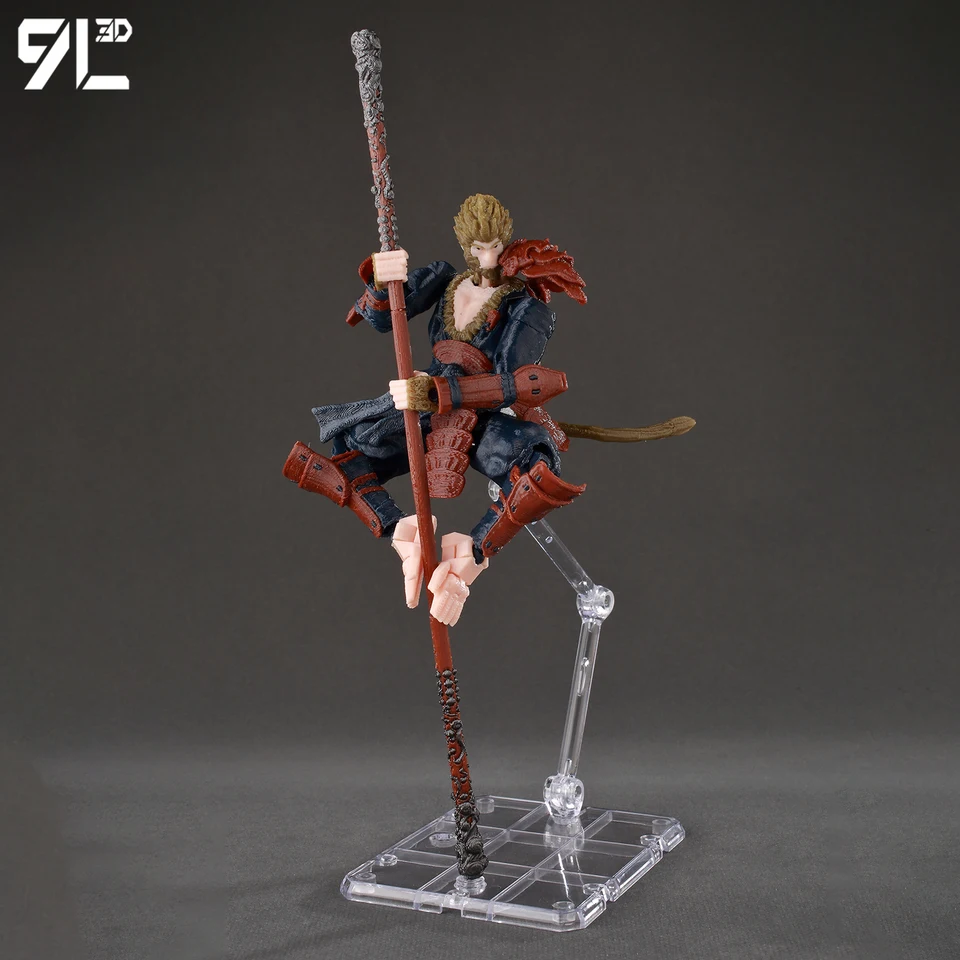 9L3D Lucky13 Figure Dummy13 T13 Anime Action Wukong Cloud Ride