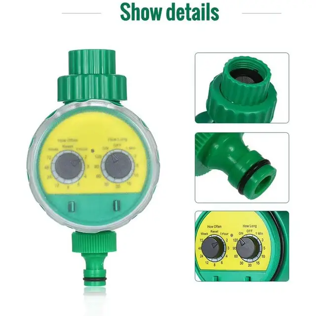 Automatic Watering Device Water-saving And Efficient Rotary Timer Button Irrigation Timer Controller Irrigation P2j0 6