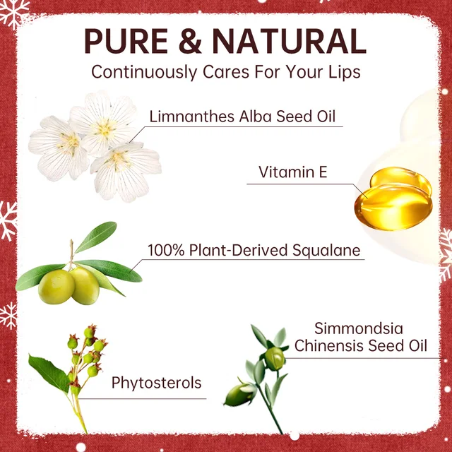 CATKIN Christmas limited New Year's lipstick for lips CATKIN moisturizing with golden glosses, tone CP170 Crimson pink, 3.6 g