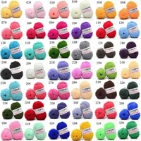 Knitted hand LOT blanket  Crochet babycare sweater Baby Yarn Colorful 25g Soft Cotton 4PLY soft  Knitting Scarf Wool 2