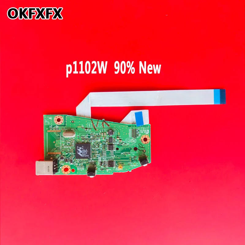 1102W, placa principal, cartão WiFi, CE670-60001, CE668-60001, RM1-7600, CF427-60001