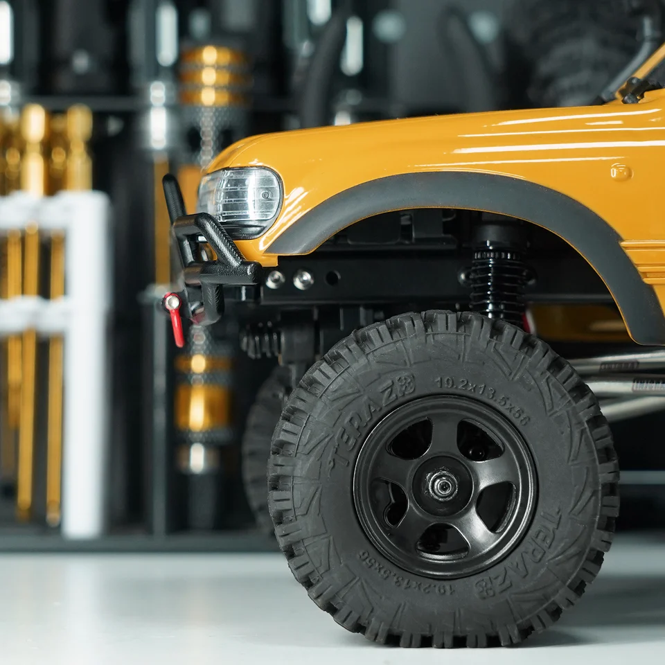 INJORA Montaje Magnético Para Carrocería Invisible | Para FMS FCX18 | Aluminio 45g | Mejora Para RC Crawler