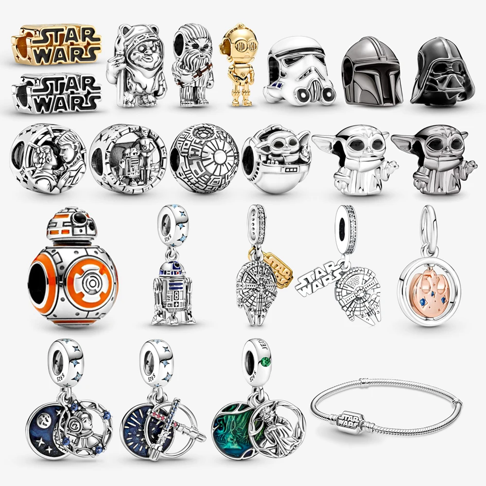Fit Original Pandora Charms Bracciali Star Wars Charm Series Ciondola I Gioielli Con Ciondolo