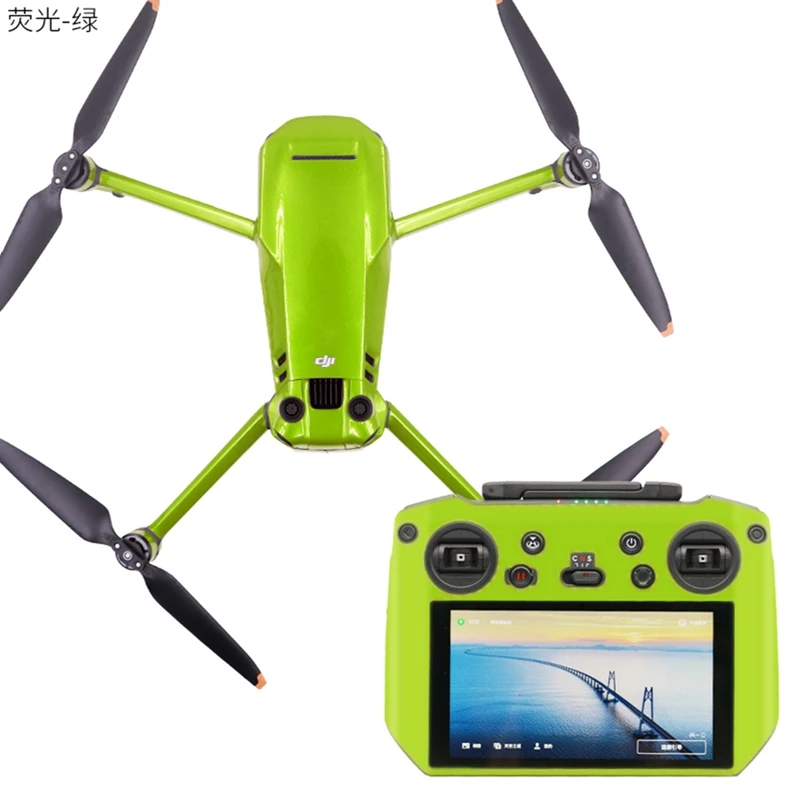 For DJI Mavic 3 Pro Drone Full Cover Decals for RC PRO Remote Control Stickers Protective Film Scratch-proof Skin No Glue Left drone accessories fashion stickers