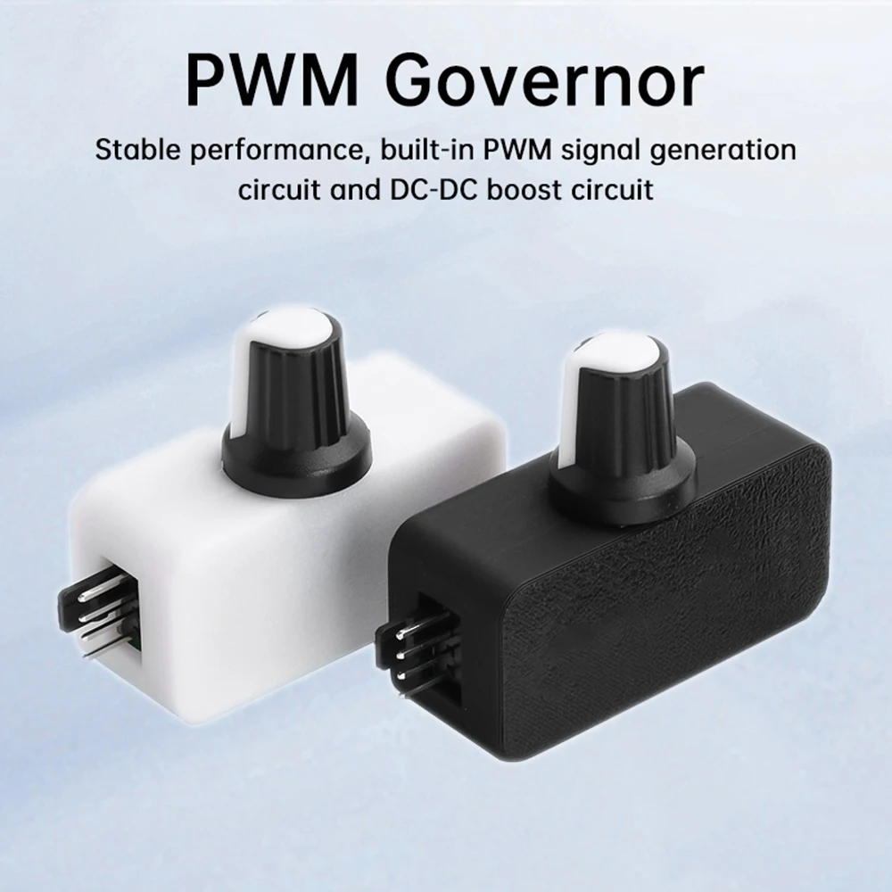 Contrôleur De Vitesse PWM 4Pin PWM Ventilateur Régulateur USB TYPE-C Bricolage Dissipateur Thermique Interrupteur De Commande Pour Routeur Pompe à Eau Boost 5V à 12V