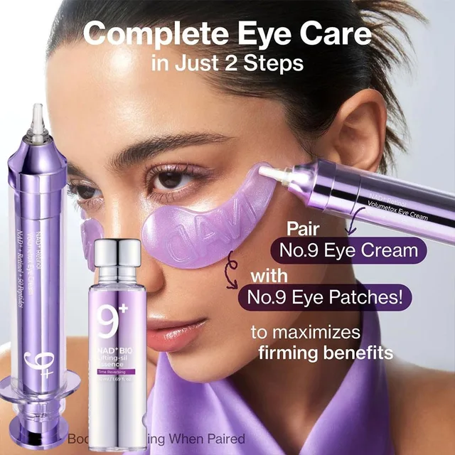 NO.9 NAD + PDRN crème pour les yeux liftante et ferme hydratante nourrissante Essence pour le visage Essence éclaircissante pour la peau soin coréen pour la peau 1
