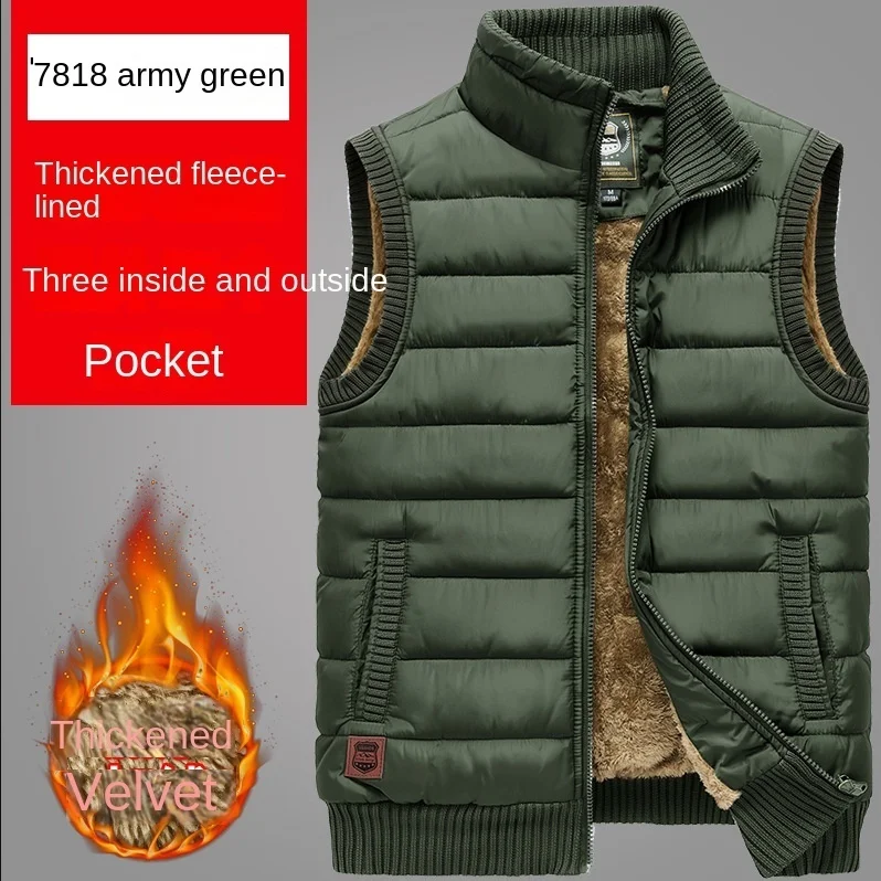 Sleeveless Vest Work Vest Hunting Multi-pocket Golf Fishing Clothing Camping Tactical Jackets Mesh Zip Men