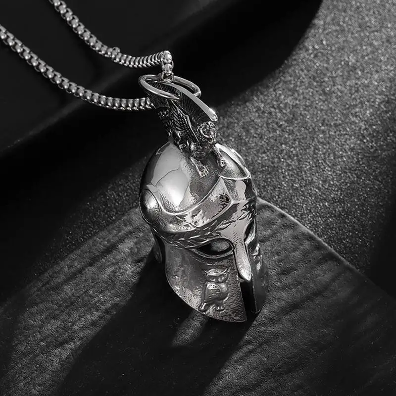 Motorcycle Bell Pendant Ancient Greek Warrior Helmet style riding Bell Good Luck Bell Retro Motorcycle Safety Bell decoration