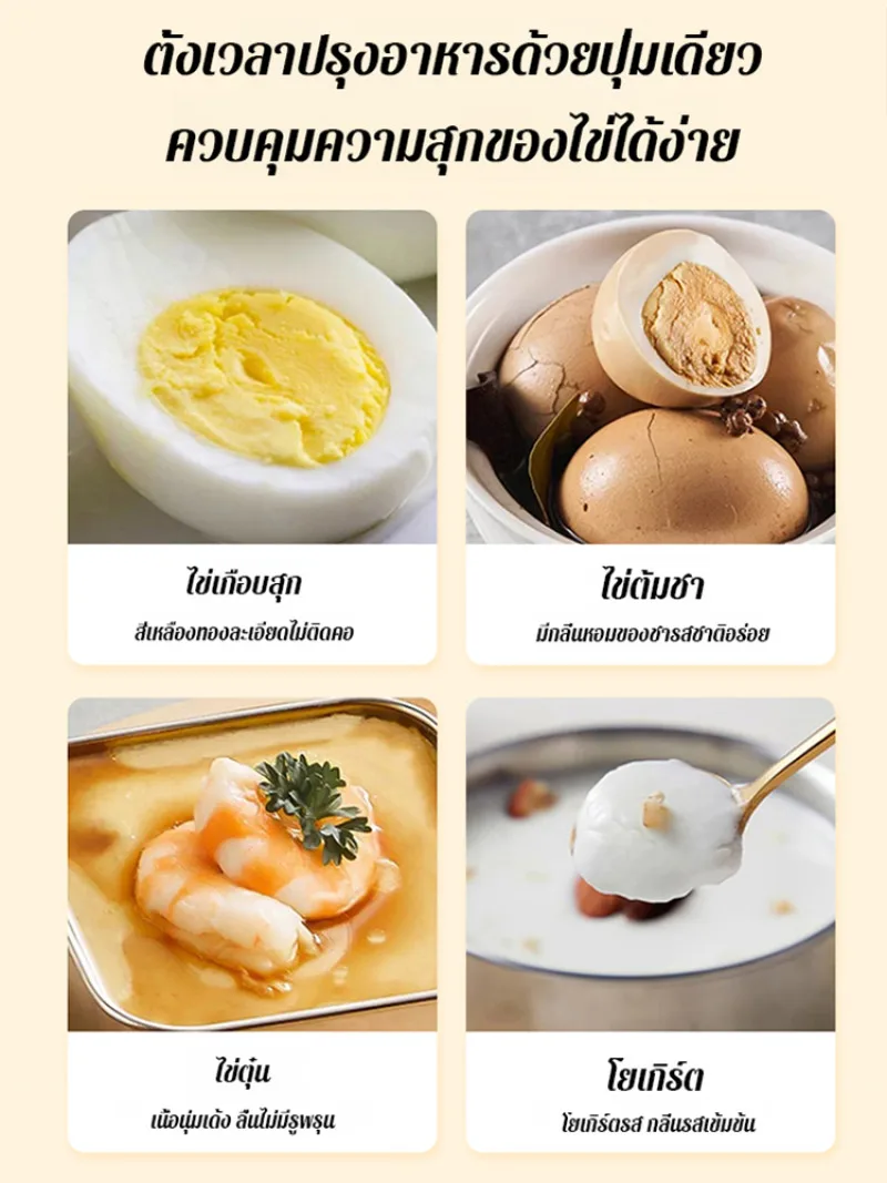 Portable household small mini portable egg boiler multifunctional dormitory steamed egg cooker automatic power off cooker