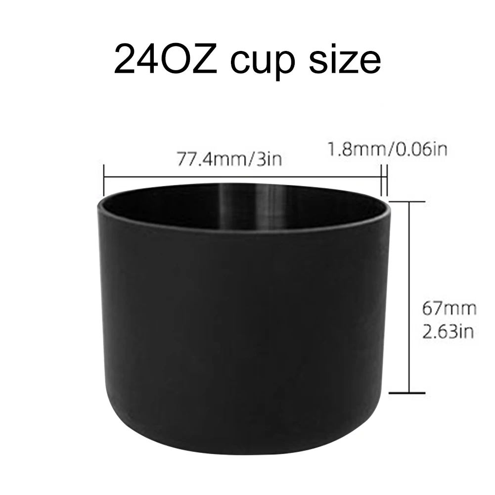 Silicone Water Bottle Boot for Owala 24oz 32oz 40oz Anti-Slip Protective Sleeve Bottom Bumper Bottle Seal Ring Silicone Stopper