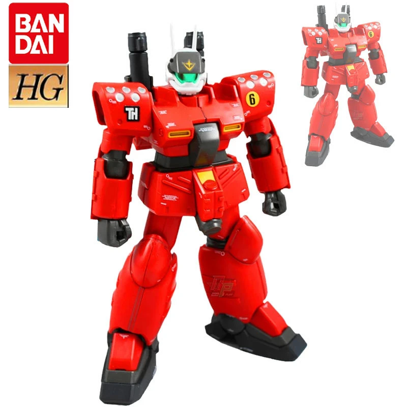Bandai Gundam Anime Figure Model Kit Hguc 1 144 Rx 77d Guncannon Movable Assembly Model Collectible Model Toy Aliexpress