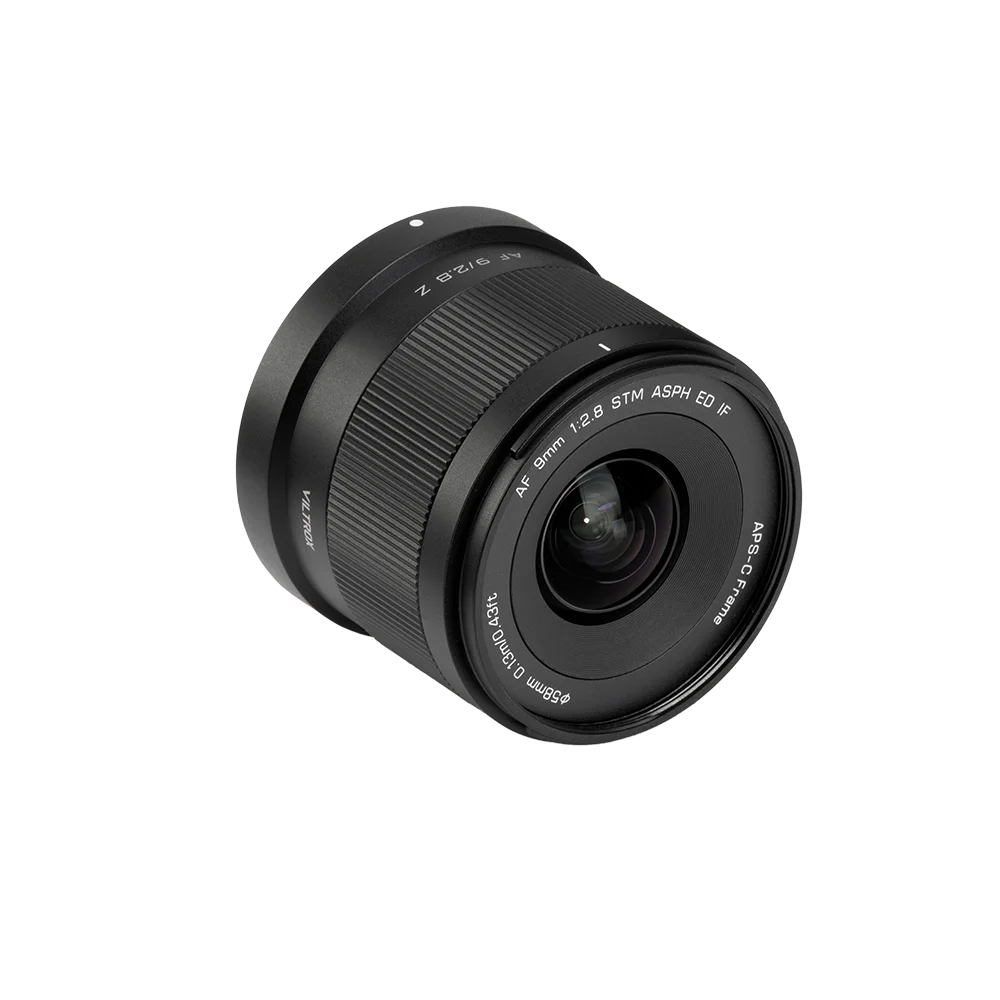 빌트록스 AF 9mm F2.8 에어 카메라 렌즈 APS-C 자동 초점 대구경 프라임 렌즈 (후지필름 X /  E / 니콘 Z 마운트 카메라용)