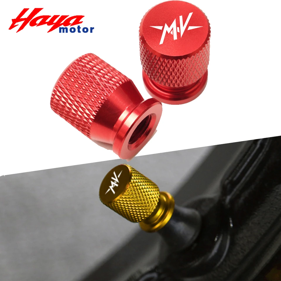 Valve Pneu Pour MV Agusta F3 675 800 Brutale 800 1000 Turismo Veloce RC Moto Accessoires Roue Pneu Valve Bouchons Couvre (Couleur
