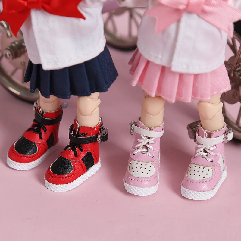 1/12 Bjd Doll Sneaker Shoes Obitsu 11 Sports Basketball Shoes Accessories For Body9, Gsc,Ddf, Ymy, Obitsu 11, Molly Holala Doll 3