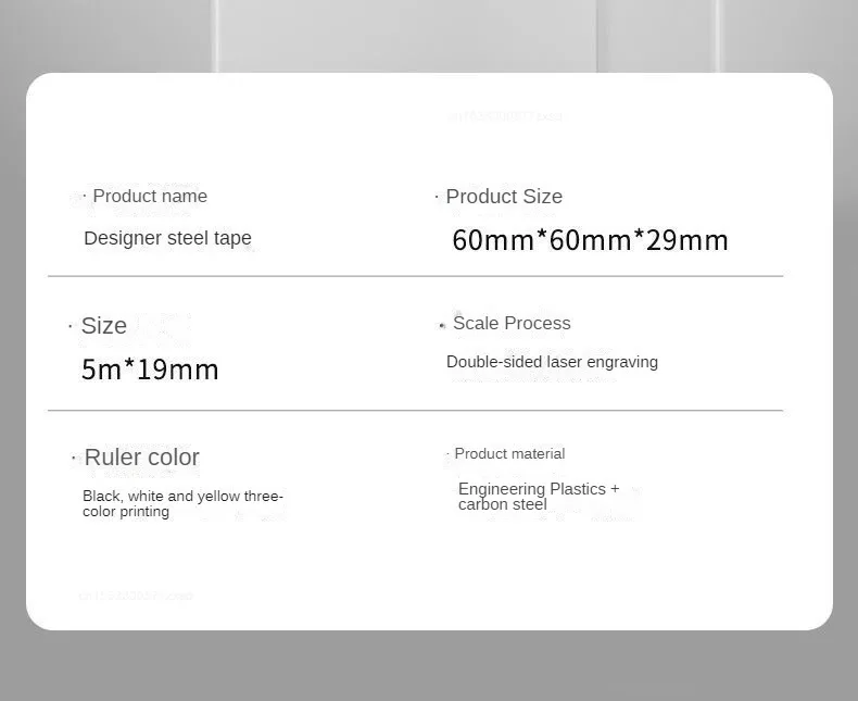Xiaomi 3/5M Steel Tape Measure Automatic Locking Meter Ruler description image 12