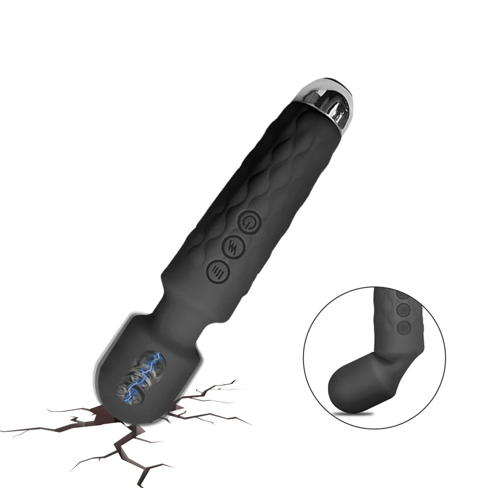 Powerful Av Magic Wand Vibrator For Female Clitoral Stimulation_voghion.com