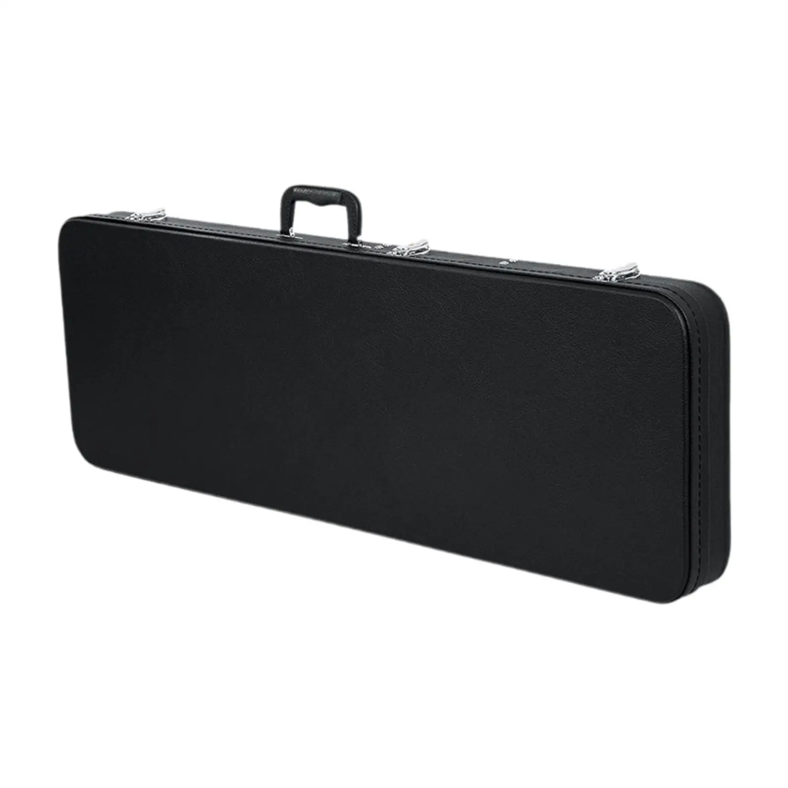 Electric Guitar Bag Rounded Corner PU Leather Thick Padding Dustproof Padded Guitar Case Electric Case for Accessories