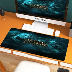 League of legends grande tapete de jogo mousepad floral gamer 900x400 tapetes de teclado de borracha mesa tapete mousepad