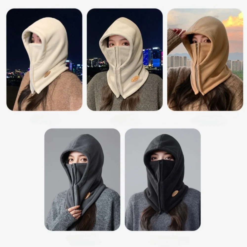Polyester Windproof Balaclava Hat with Mask for Winter