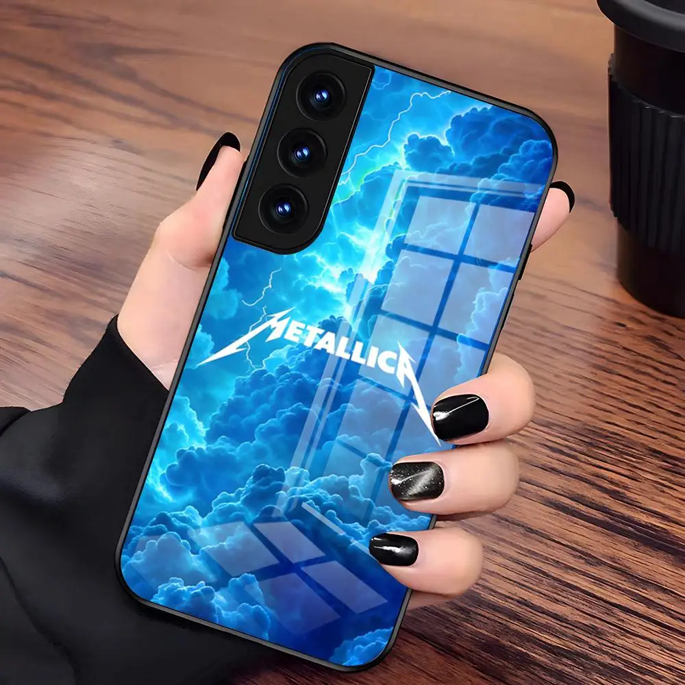 Rock Band METALLICA Shockproof Glass Phone Case