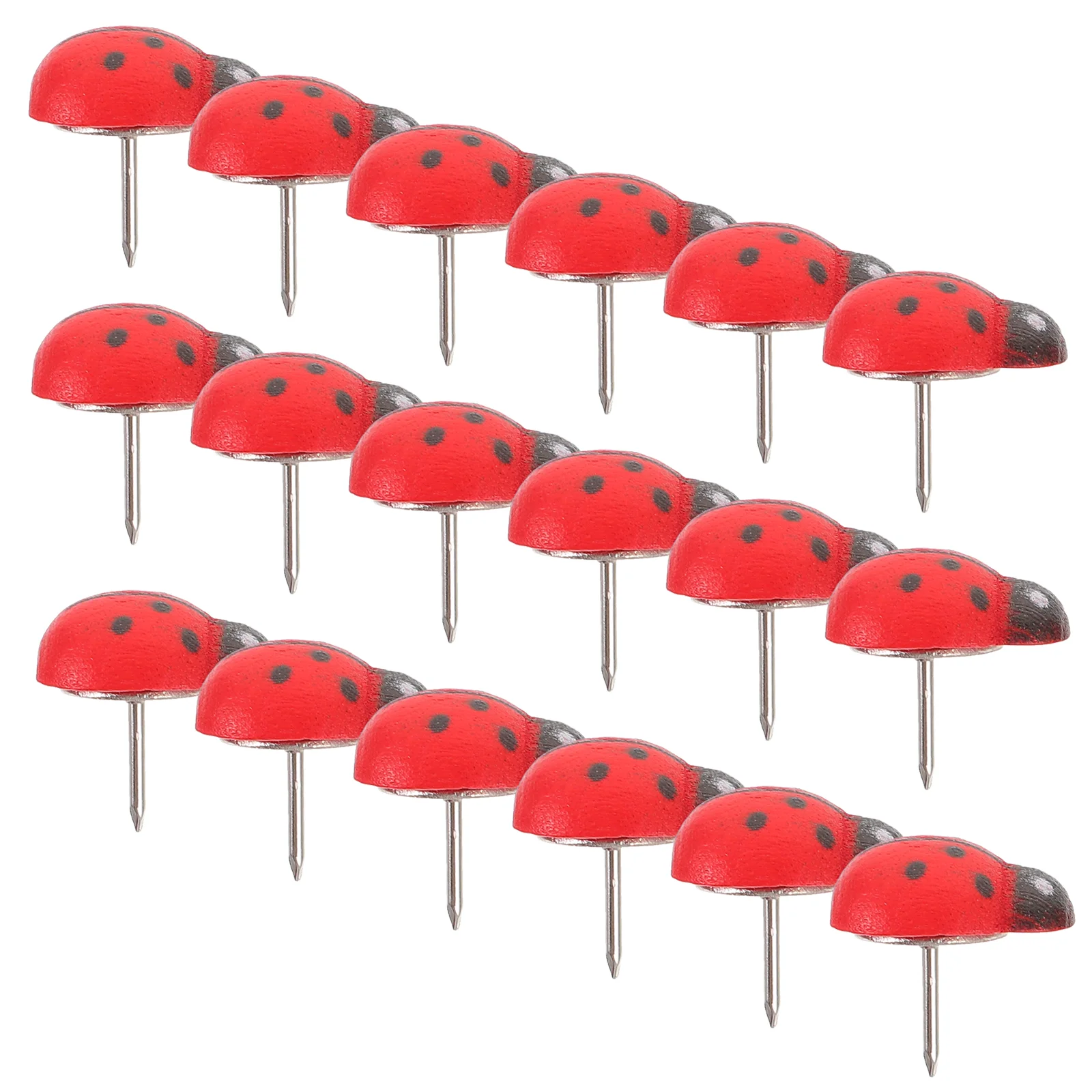 50 Pcs 지도 압정 코르크 나사 드라이버 철 가구 스터드 압정 액세서리