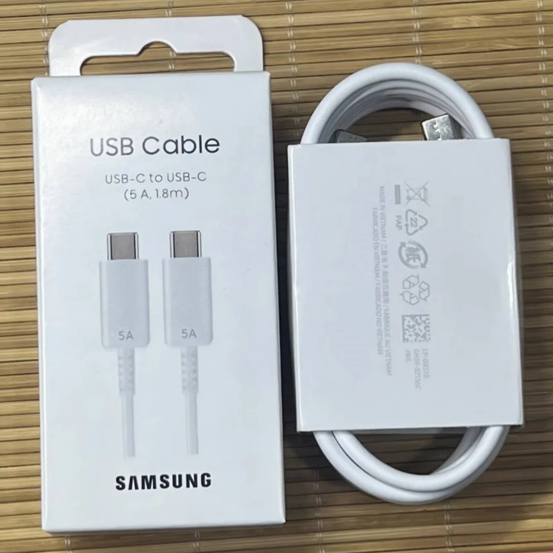 Samsung PD Super Fast Charging 5A Double Type-C Cable