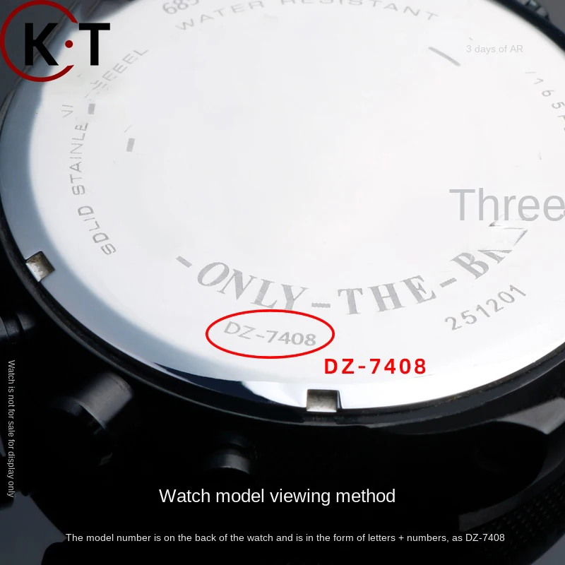 디젤 평면 노치 시계 거울용 유리, DZ7313 유리, DZ7370 DZ7395 7311 7396 투명 레드 미네랄 유리 시계 렌즈