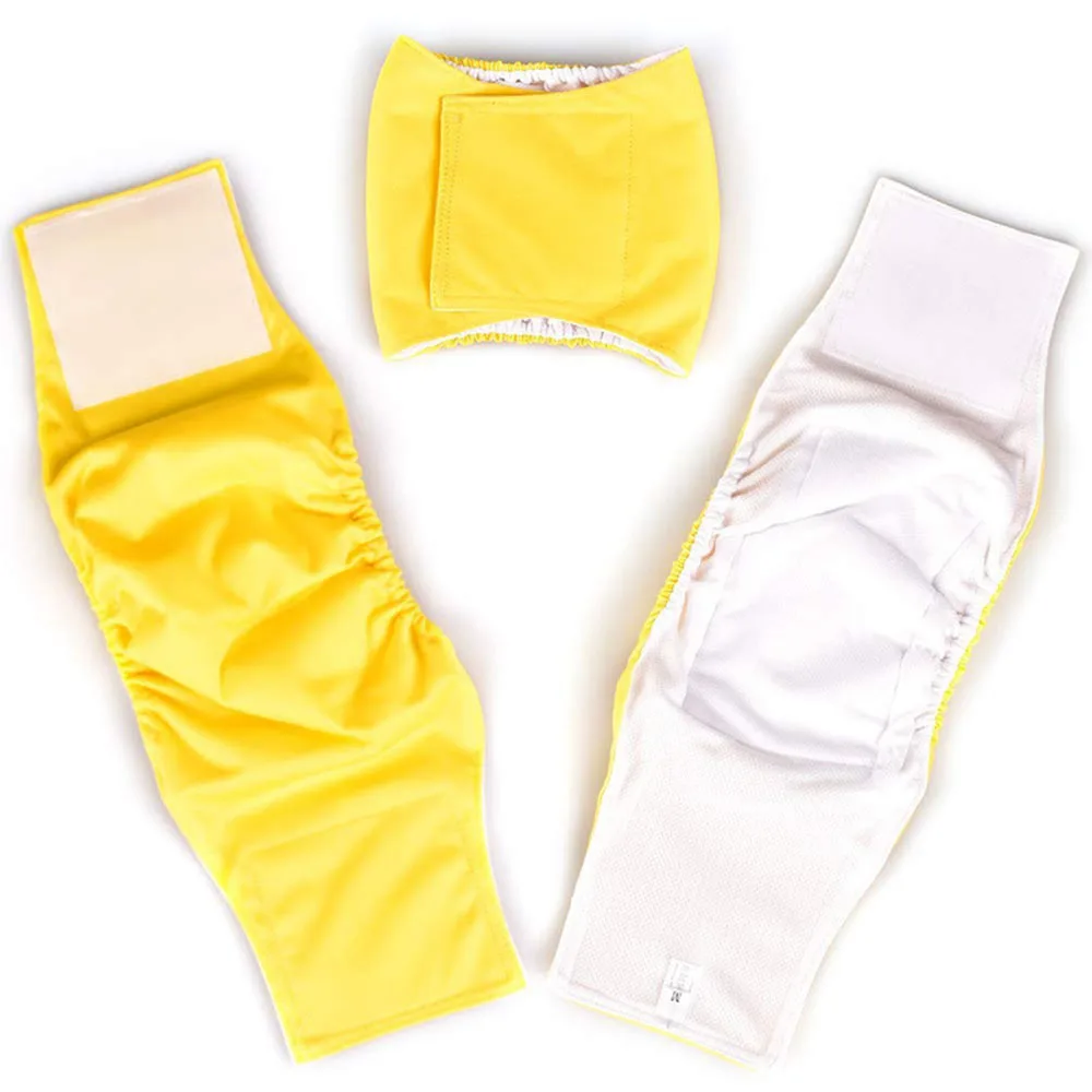 Male Dog Sanitary Belly Band Diaper Wraps - Cotton Puppy Underwear