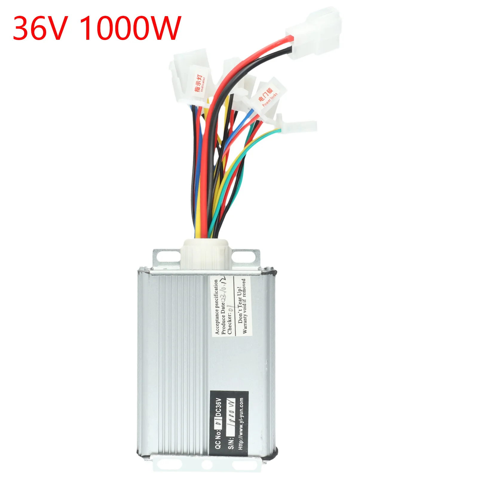 48V 1000W Controller with Wire Harness Brush Motor Control Box for Electric Scooter Bike | NL