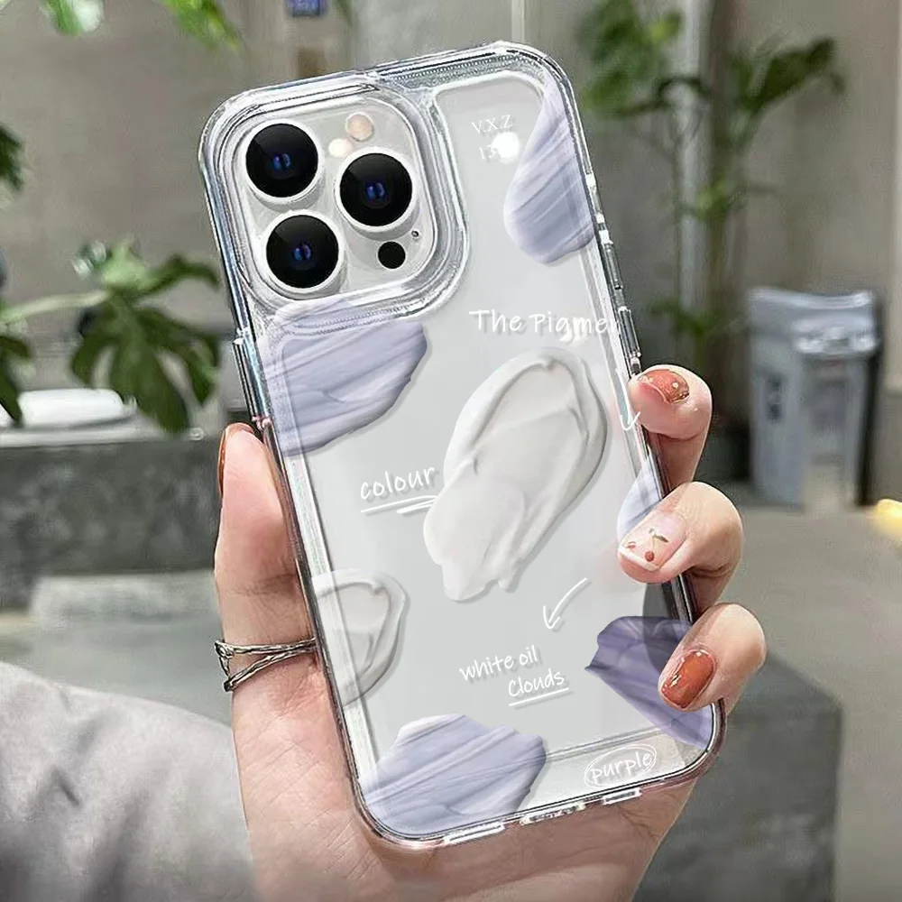 Shockproof Transparent Silicone Phone Case