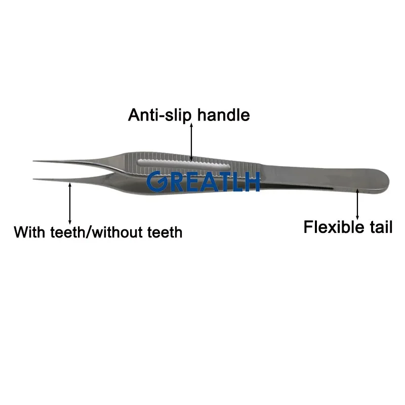 Adson micro dissecting forceps autoclavable cosmetic plastic fine tweezers double eyelid tool