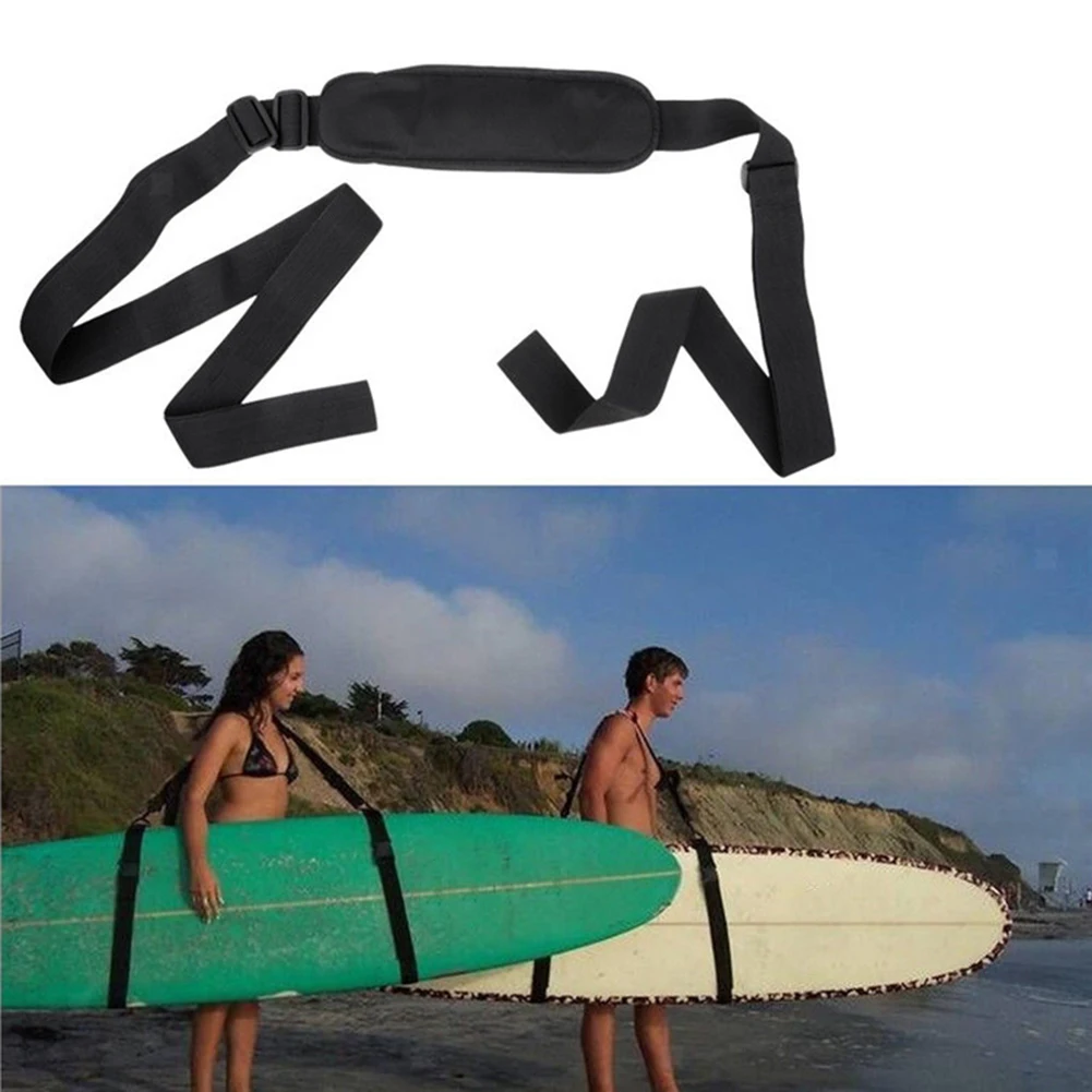 Adjustable Surfboard Shoulder Strap Belt Carrying Strap Safety Holder Shoulder Hand Strap Belt Surfing Accessories