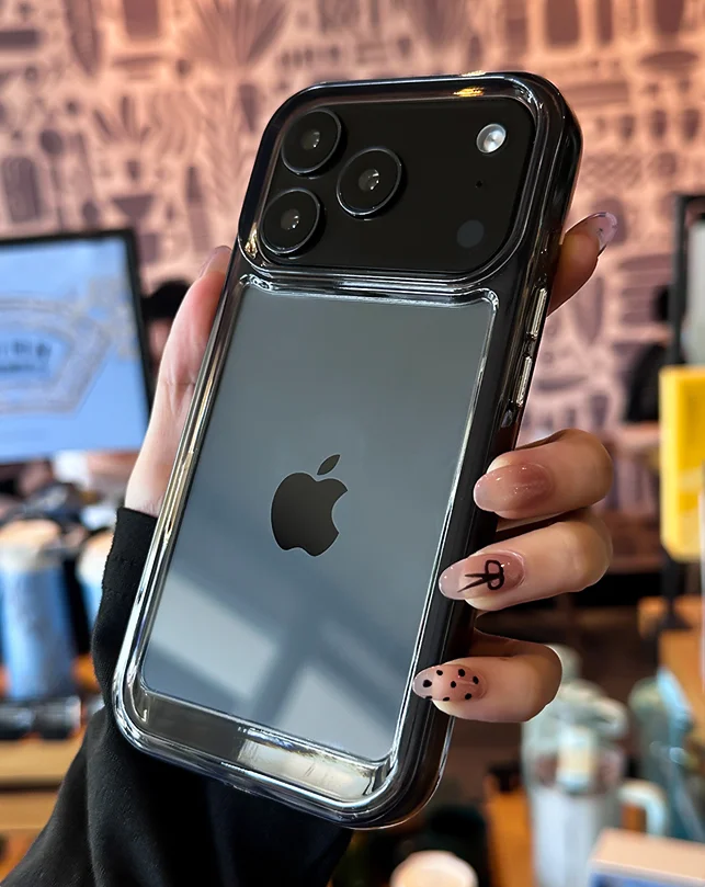 Luxury Clear Hard Acrylic Phone Case For iPhone 17 Air
