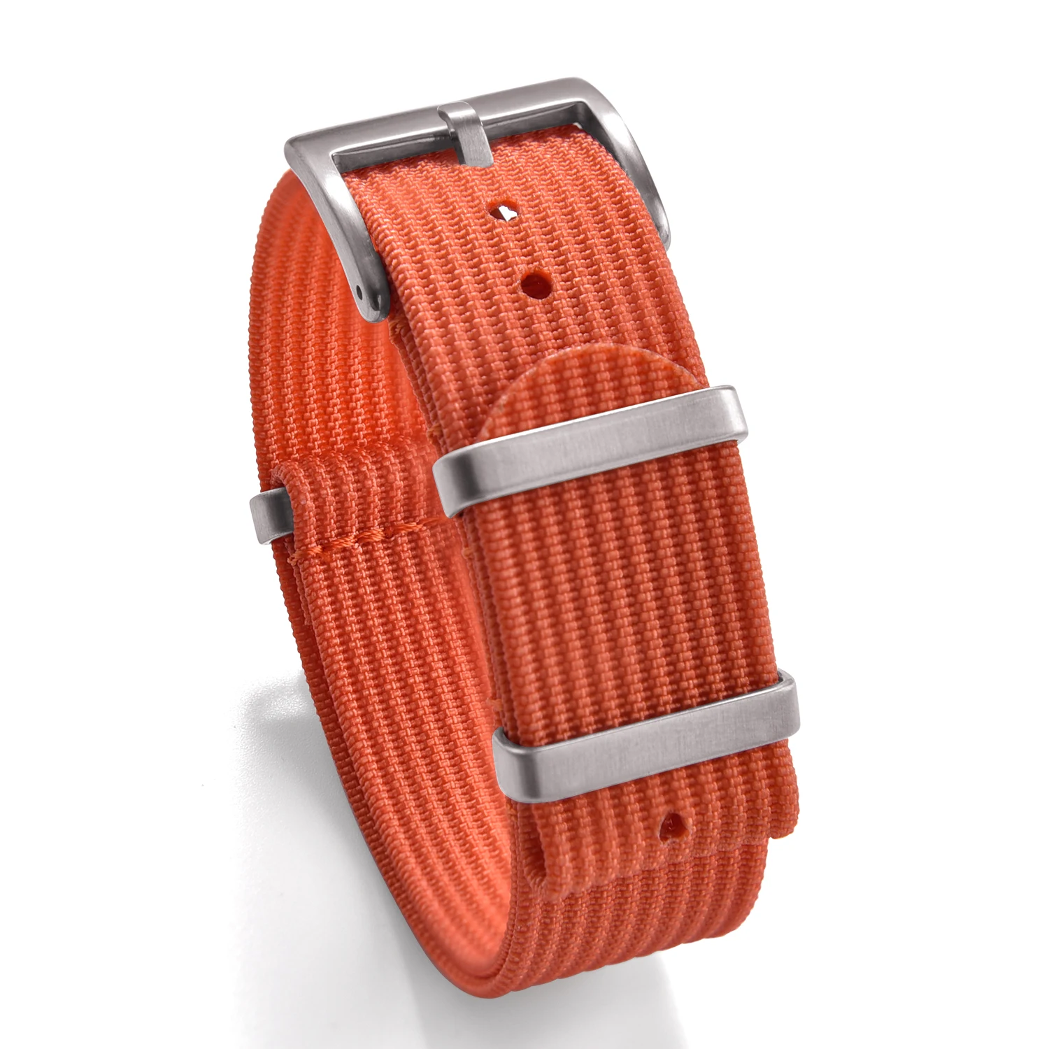 Ribbed Nylon Canvas Watch Strap - Universal Men's Sport Bracelet