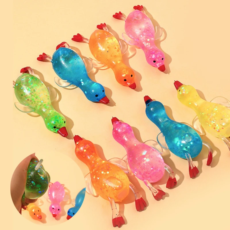 

Антистрессовая Игрушка Супер забавная утенок щепотка Счастливый милый розыгрыш игрушка забавное снятие стресса снижение давления Опора 1 шт цвет случайный J142