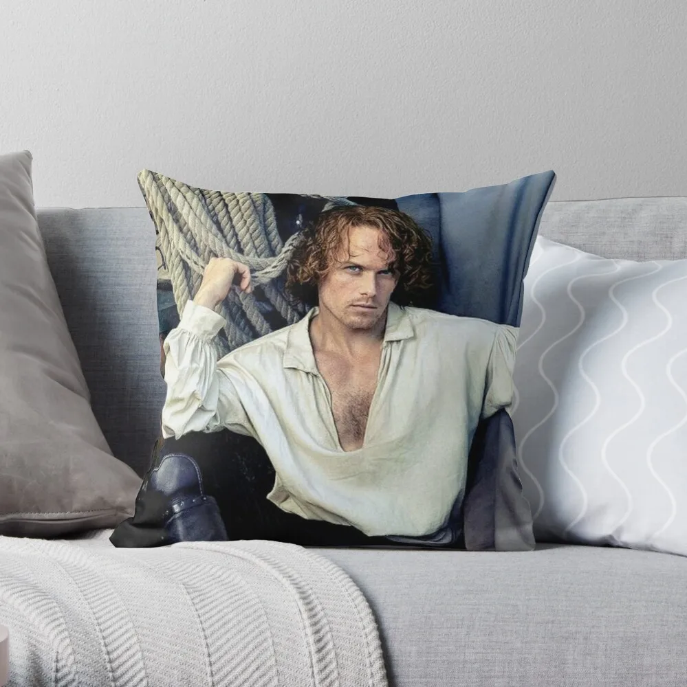 

Sam Heughan Throw Pillow Pillow Covers Decorative Custom Cushion
