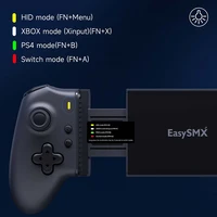 בקר EasySMX M15 Bluetooth לטלפון נייד עבור Android/iPhone/Switch/Cloud Gaming/Xbox Game Pass/Call of Duty/PS Remote Play 5