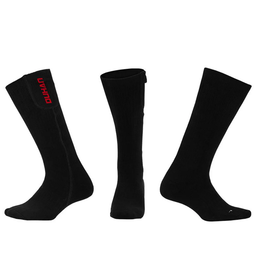 60℃ Motorcycle heated Socks warm USB Electric Motorcycle Boots Heating Socks Infrared Heated Boots Skiing Sock size 36-45