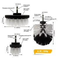 Brush Drill Brush Attachment Power Scrubber Tools For Cleaning Carpet & Leather And Upholstery Soft Cleaning Brush Accessories 2