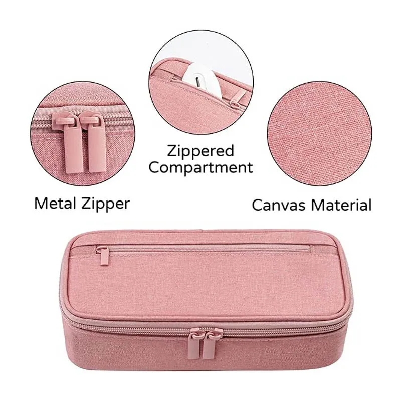 Pencil Case Pencil Pouch Stationery Pen Bag Storage Holder Box Organizer