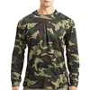 Tactical Shirt Men Clothing Tops Outdoor Camo Hunting Clothes Camping Casual Long Sleeves Shirts Breathable 3