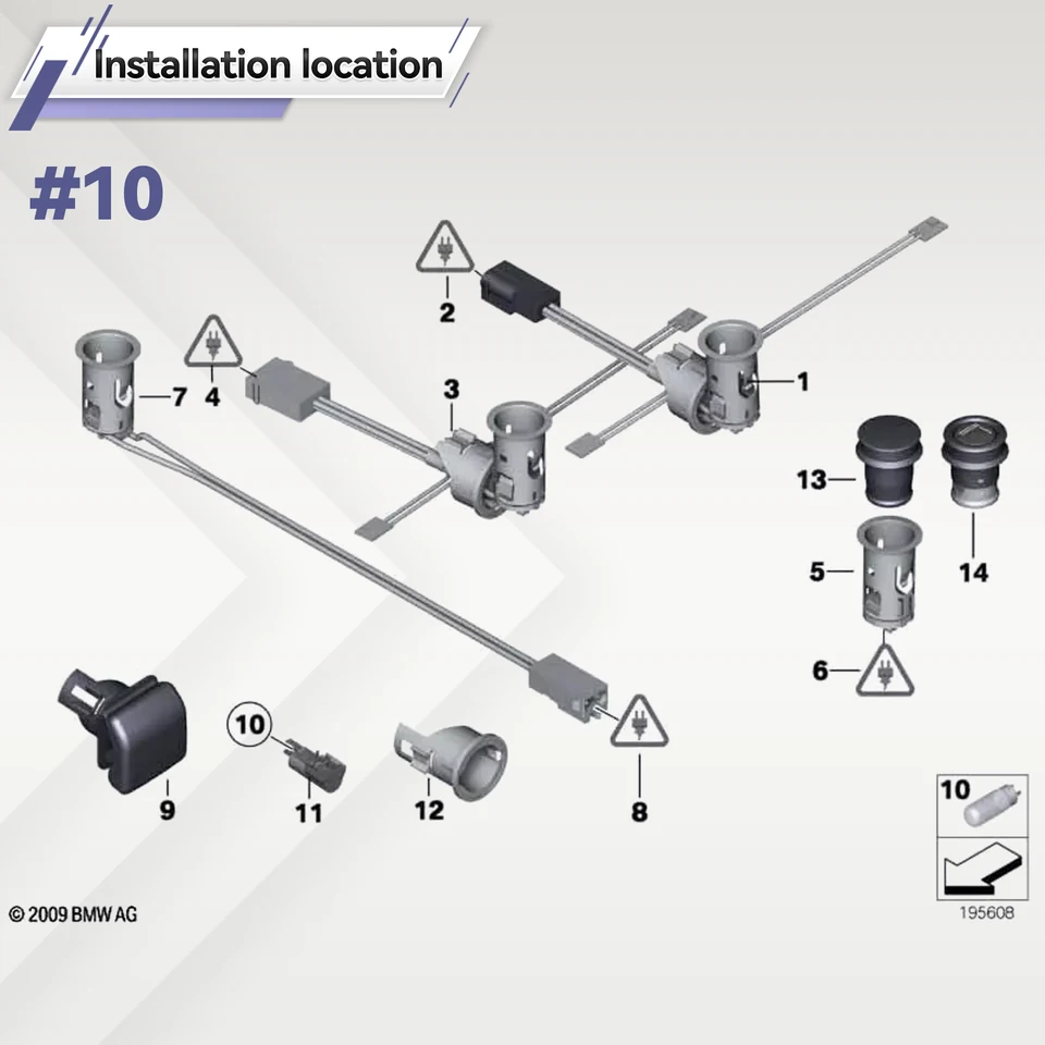 Auto Sigarettenaansteker Socket Plug 61349308246 Vervanging voor 1 2 3