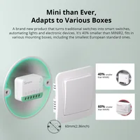 Sonoff Mini R4 Matter WiFi Smart Home Light Switch Sonoff Mini R4 Extreme Matter Relay Work with Alexa Google Home Homekit - Image 5