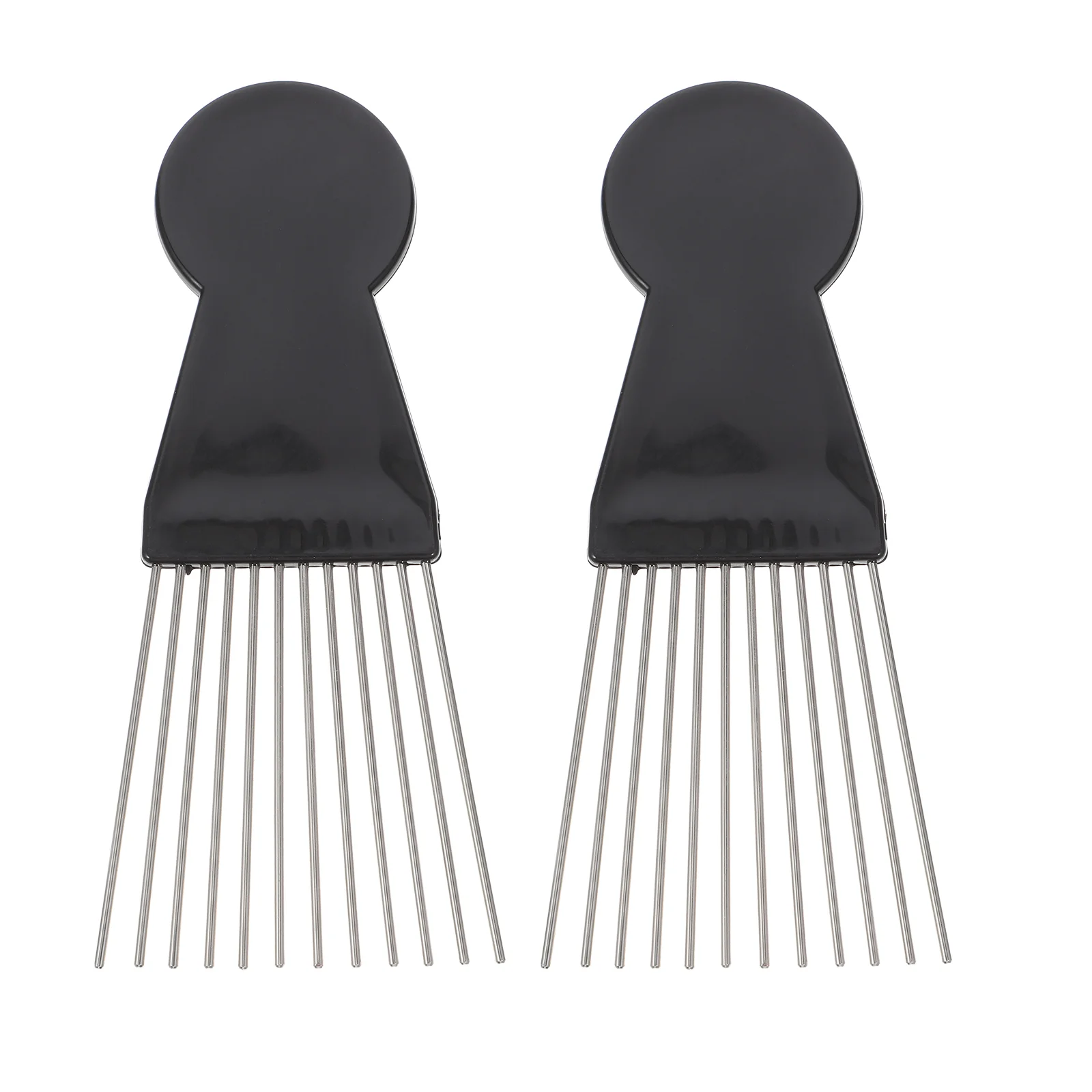 

2pcs Male Pick Combs Afro Combs Barber Hair Styling Combs Barber Combs